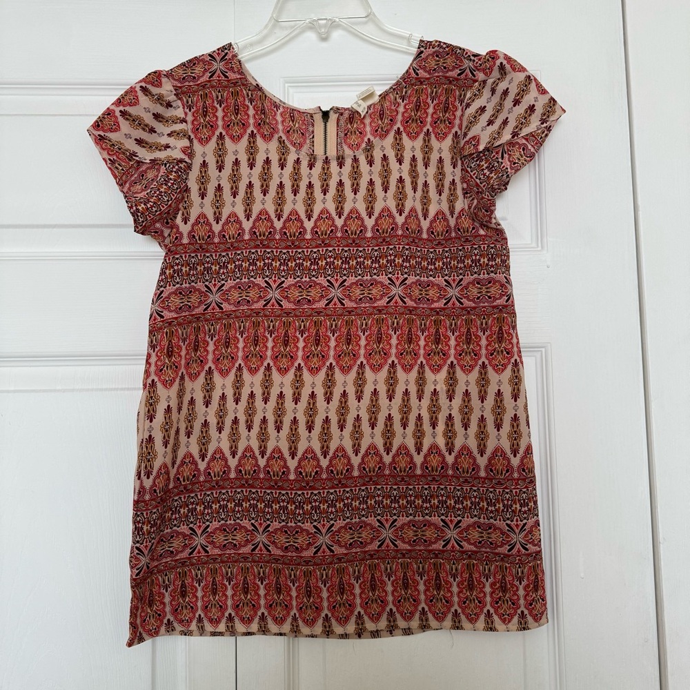 Japna Blouse with Back Zipper Size XS